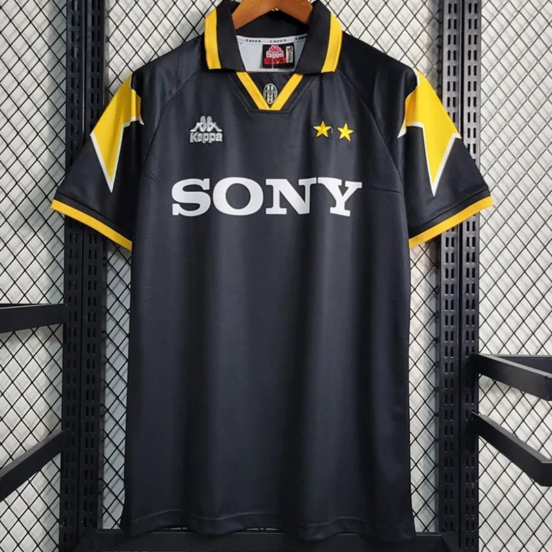 Camiseta retro Juventus 1995/96 segunda equipación blanca Del Piero Vialli – Cortita y al Pie