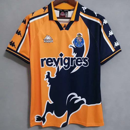 Camiseta retro Porto 1997/98 segunda equipación Mourinho debut técnico – Cortita y al Pie