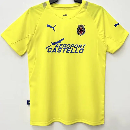 Camiseta retro Villarreal CF 2005/06 primera equipación amarilla Riquelme UCL semifinal – Cortita y al Pie